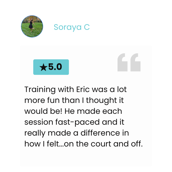 8 Week One-On-One Fitness Coaching for Pickleball Players | PKL Fit